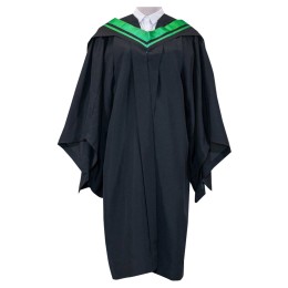 Customized graduation gown for bachelor's degree with honors Hong Kong Metropolitan University bachelor's degree with honors graduation gown A&SS social science honors graduation gown green bilateral shawl black graduation gown DA346 Customized graduation gown for bachelor's degree with honors Hong Kong Metropolitan University bachelor's degree with honors graduation gown A&SS social science honors graduation gown green bilateral shawl black graduation gown DA346
